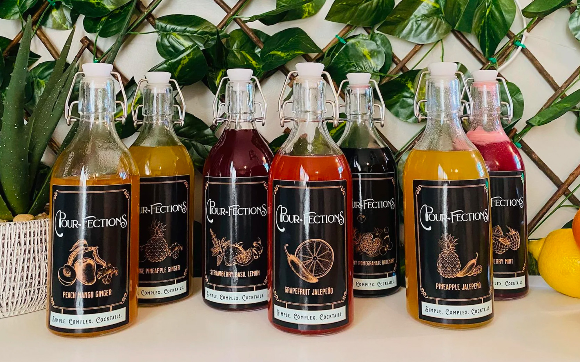 Craft Custom Cocktails With Pour~Fection’s Unique Flavored Cocktail Syrup